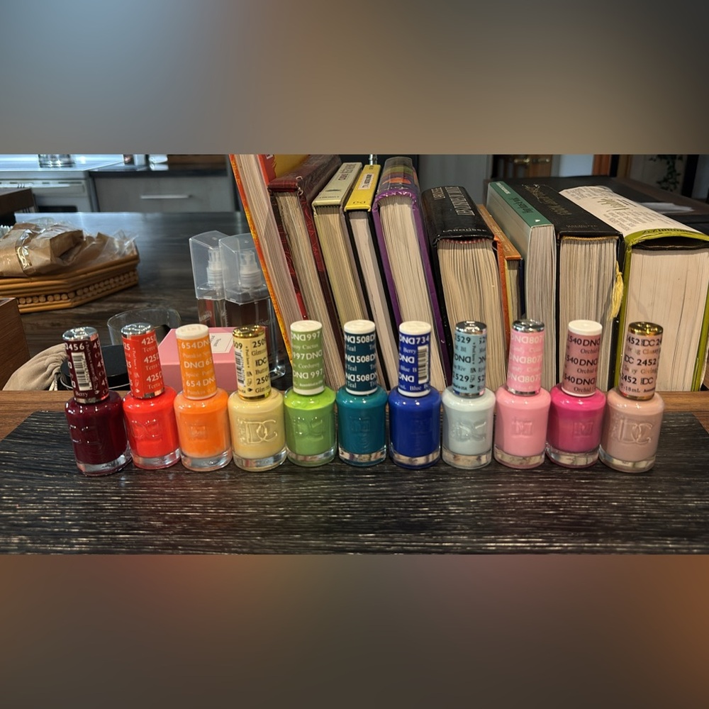 Colorful Nail Polish Set by